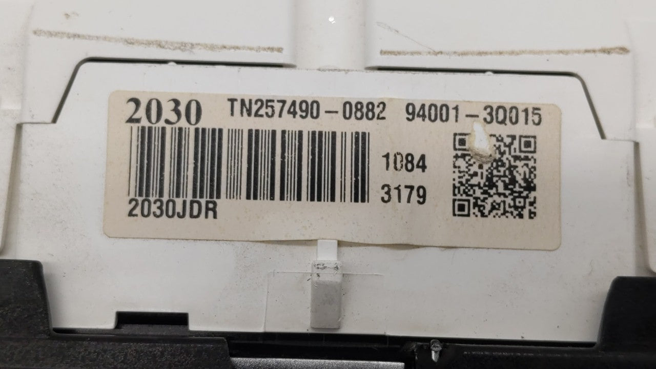 2011-2014 Hyundai Sonata Instrument Cluster Speedometer Gauges P/N:94001-3Q014 94011-3Q010 Fits Fits 2011 2012 2013 2014 OEM