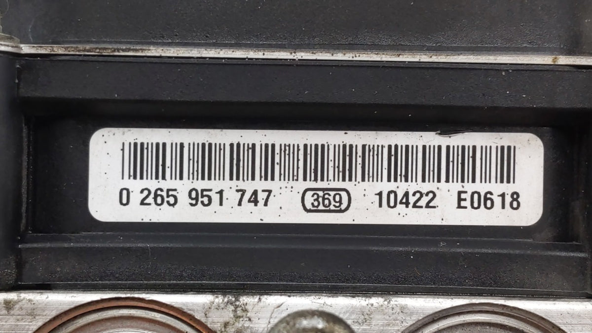 2011-2013 Hyundai Sonata Anti-Lock Brake ABS Pump Module Actuator OEM P/N:58920-3Q500 Fits Fits 2011 2012 2013 OEM Used Auto