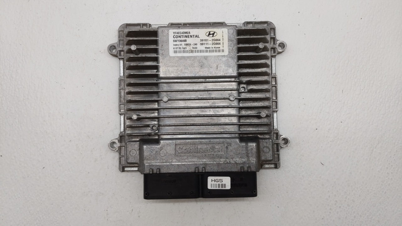 2011-2014 Hyundai Sonata PCM Engine Control Computer ECU ECM PCU OEM P/N:39101-2G673 39101-2G671 Fits Fits 2011 2012 2013 20