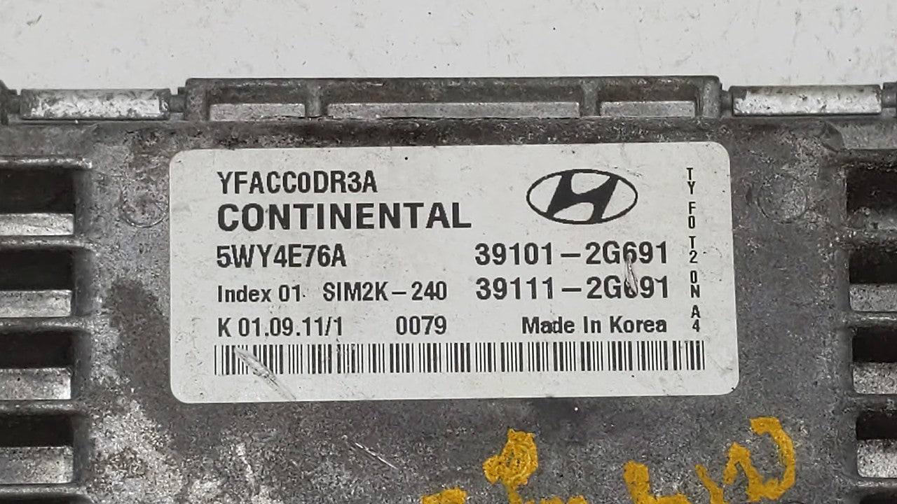 2011-2014 Hyundai Sonata PCM Engine Control Computer ECU ECM PCU OEM P/N:39101-2G692 39111-2G690 Fits Fits 2011 2012 2013 20
