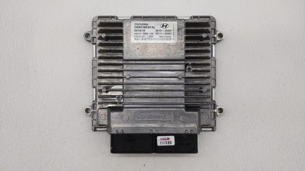 2011-2014 Hyundai Sonata PCM Engine Control Computer ECU ECM PCU OEM P/N:39101-2G673 39101-2G671 Fits Fits 2011 2012 2013 20