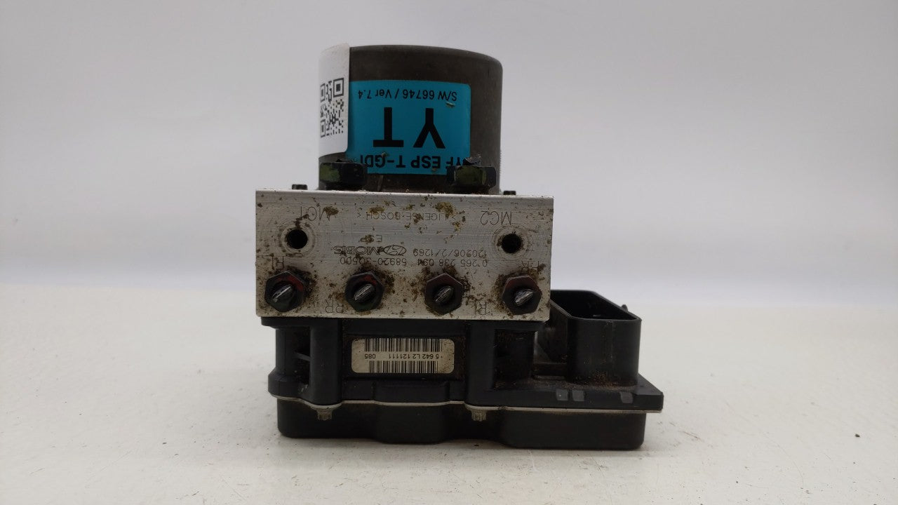 2011-2013 Hyundai Sonata ABS Pump Control Module Replacement P/N:58920-3Q500 Fits Fits 2011 2012 2013 OEM Used Auto Parts - 