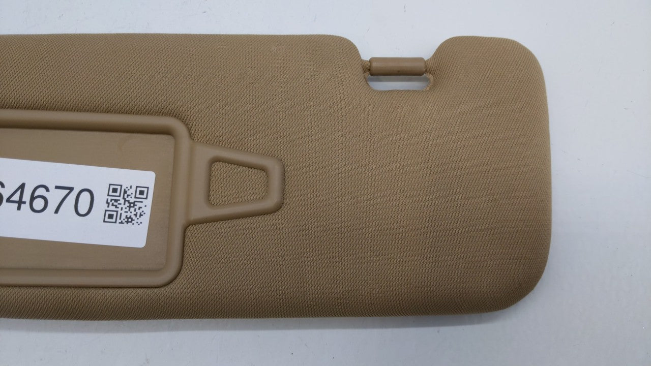 2011-2015 Hyundai Sonata Sun Visor Shade Replacement Driver Left Mirror Fits Fits 2011 2012 2013 2014 2015 OEM Used Auto Par