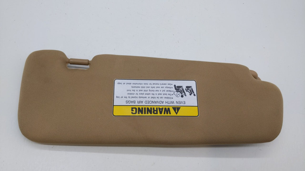 2011-2015 Hyundai Sonata Sun Visor Shade Replacement Driver Left Mirror Fits Fits 2011 2012 2013 2014 2015 OEM Used Auto Par