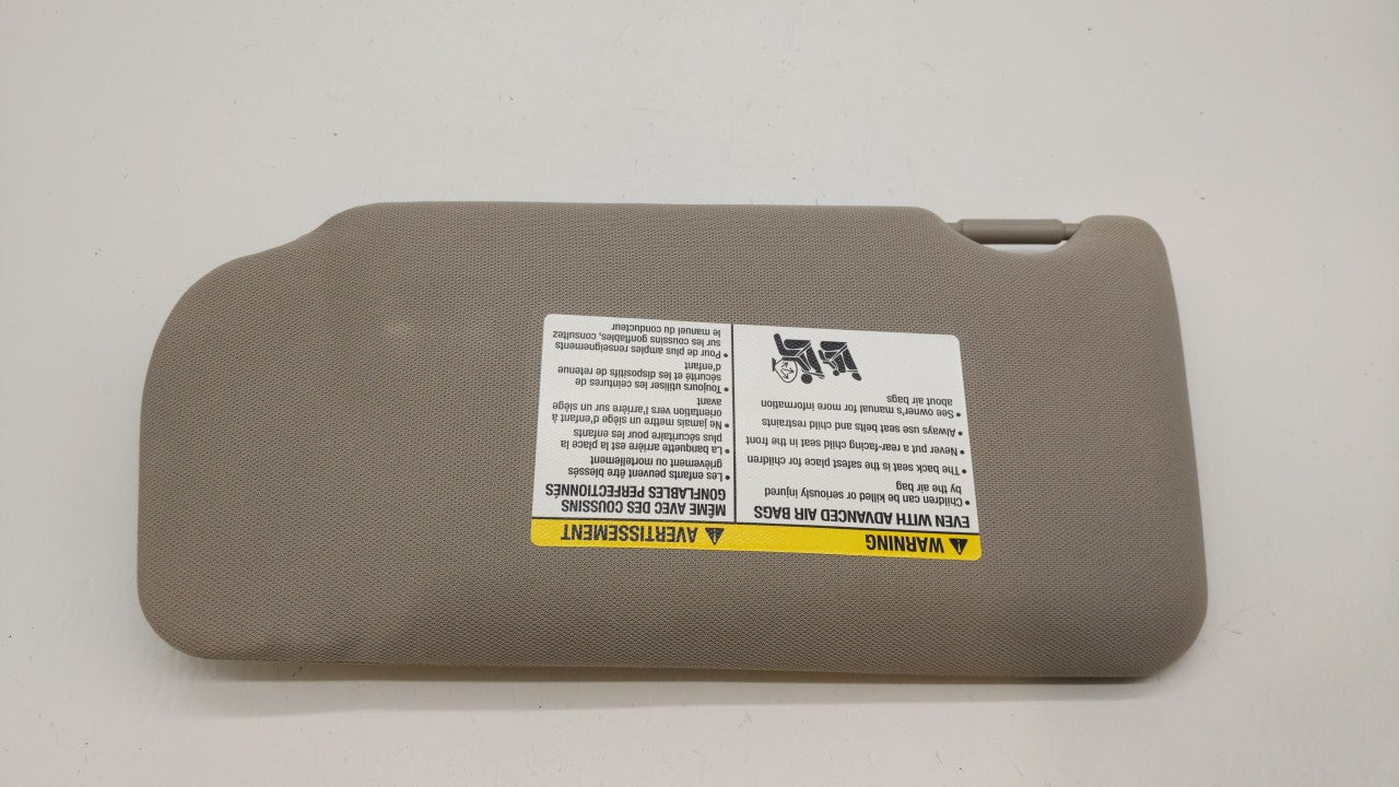 2011-2015 Hyundai Sonata Sun Visor Shade Replacement Passenger Right Mirror Fits Fits 2011 2012 2013 2014 2015 OEM Used Auto