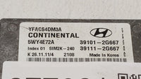2011-2014 Hyundai Sonata PCM Engine Control Computer ECU ECM PCU OEM P/N:39111-2G669 39101-2G667 Fits Fits 2011 2012 2013 20