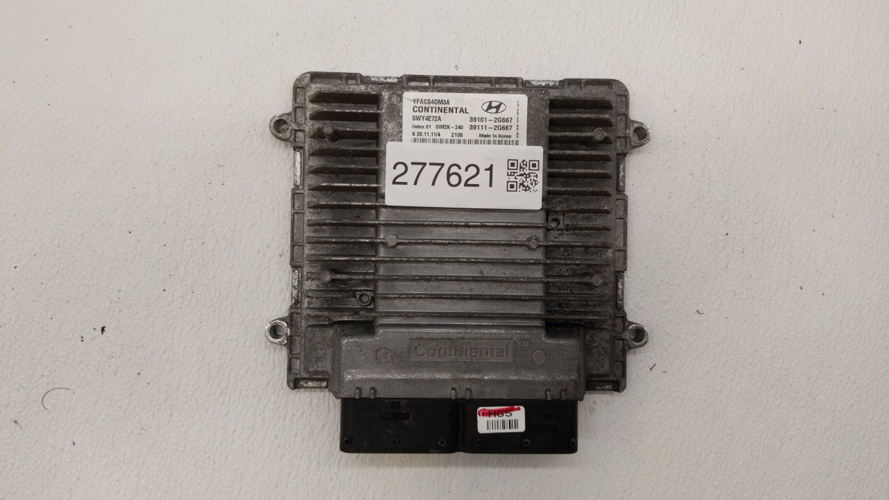 2011-2014 Hyundai Sonata PCM Engine Control Computer ECU ECM PCU OEM P/N:39111-2G669 39101-2G667 Fits Fits 2011 2012 2013 20