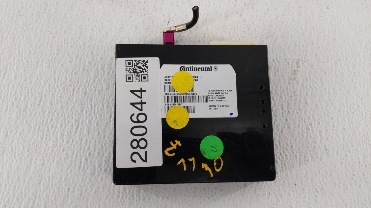 2012 Hyundai Sonata PCM Engine Control Computer ECU ECM PCU OEM P/N:965103Q500 2807E-CNAD30 Fits OEM Used Auto Parts - Oemus