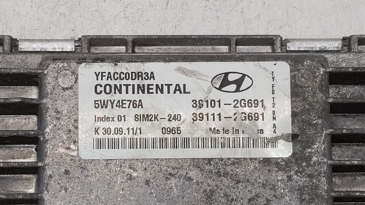 2011-2014 Hyundai Sonata PCM Engine Control Computer ECU ECM PCU OEM P/N:39101-2G692 39111-2G690 Fits Fits 2011 2012 2013 20