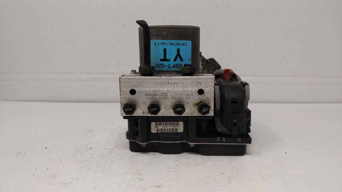 2011-2013 Hyundai Sonata Anti-Lock Brake ABS Pump Module Actuator OEM P/N:58920-3Q500 Fits Fits 2011 2012 2013 OEM Used Auto