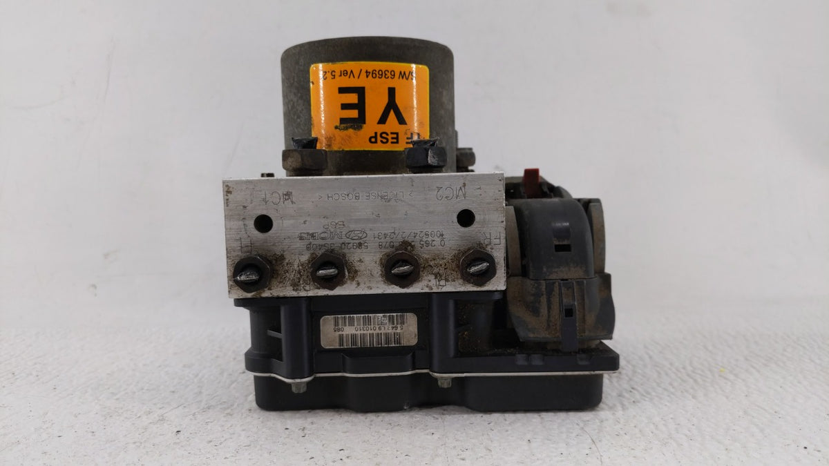 2011-2013 Hyundai Sonata Anti-Lock Brake ABS Pump Module Actuator OEM P/N:58920-3Q600 58920-3S400 Fits Fits 2011 2012 2013 O