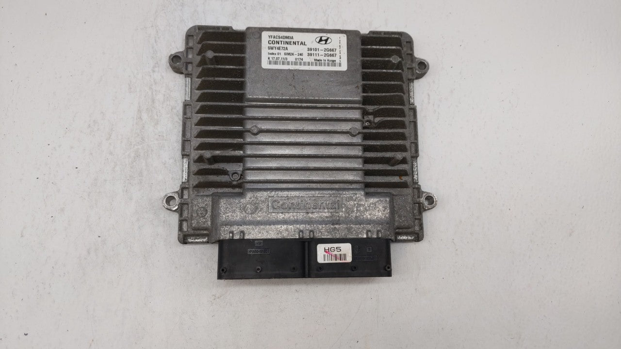 2011-2014 Hyundai Sonata PCM Engine Control Computer ECU ECM PCU OEM P/N:39111-2G669 39101-2G667 Fits Fits 2011 2012 2013 20