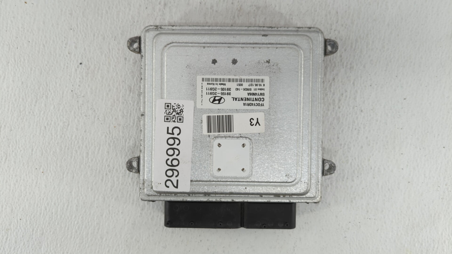 2011-2015 Hyundai Sonata PCM Engine Control Computer ECU ECM PCU OEM P/N:39155-2G916 39105-2G916 Fits OEM Used Auto Parts - 