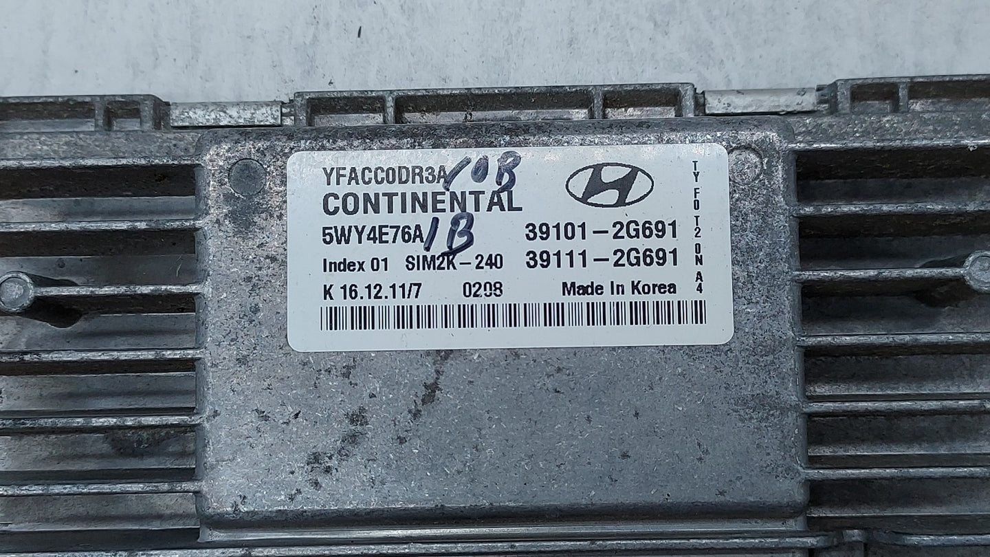 2011-2014 Hyundai Sonata PCM Engine Control Computer ECU ECM PCU OEM P/N:39101-2G692 39111-2G690 Fits Fits 2011 2012 2013 20