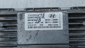 2011-2014 Hyundai Sonata PCM Engine Control Computer ECU ECM PCU OEM P/N:39101-2G692 39111-2G690 Fits Fits 2011 2012 2013 2014 OEM Used Auto Parts