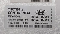 2011-2015 Hyundai Sonata PCM Engine Control Computer ECU ECM PCU OEM P/N:39155-2G916 39105-2G916 Fits OEM Used Auto Parts - 