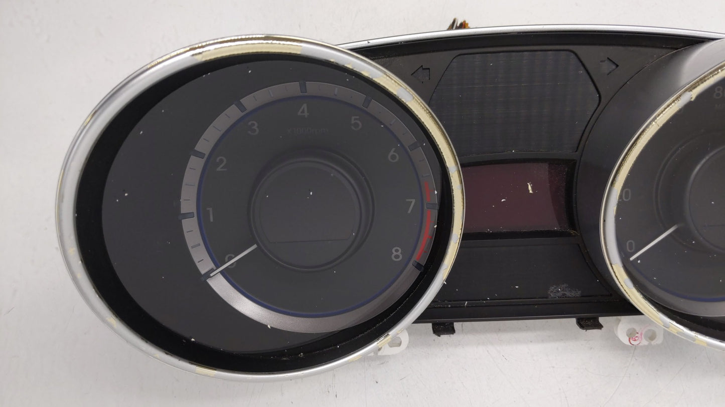 2011-2013 Hyundai Sonata Instrument Cluster Speedometer Gauges P/N:94001-3Q000 94001-3Q001 Fits Fits 2011 2012 2013 OEM Used