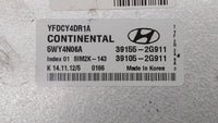 2011-2015 Hyundai Sonata PCM Engine Control Computer ECU ECM PCU OEM P/N:39155-2G916 39105-2G916 Fits OEM Used Auto Parts - 