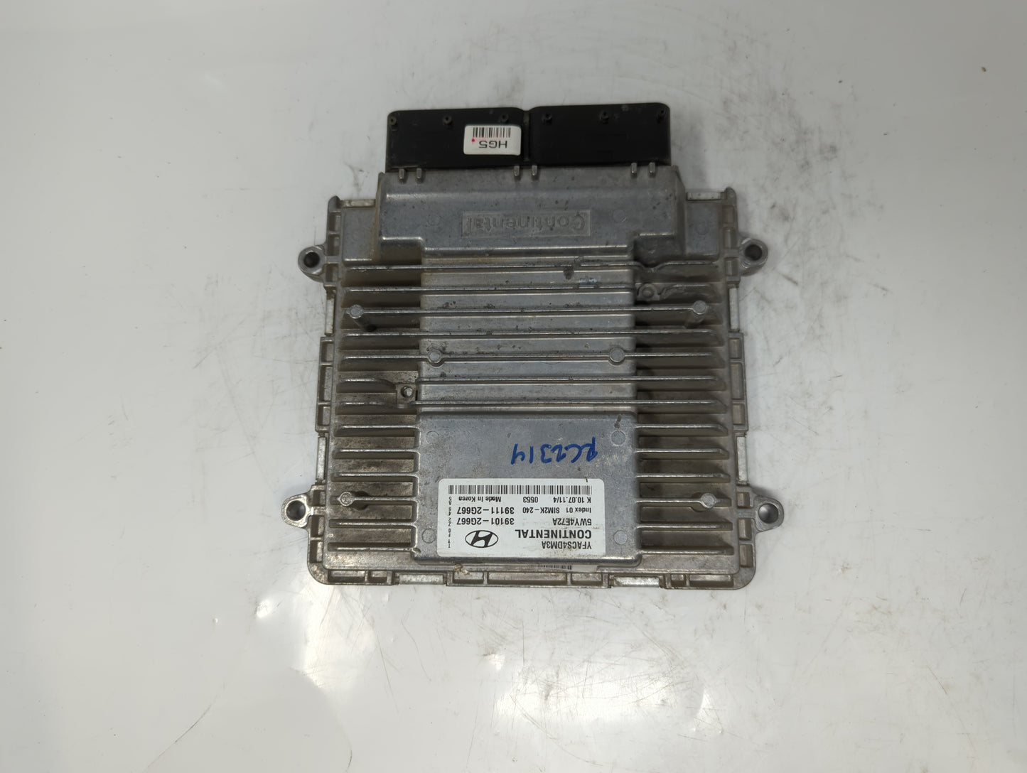 2011-2014 Hyundai Sonata PCM Engine Control Computer ECU ECM PCU OEM P/N:39111-2G669 39101-2G667 Fits Fits 2011 2012 2013 20