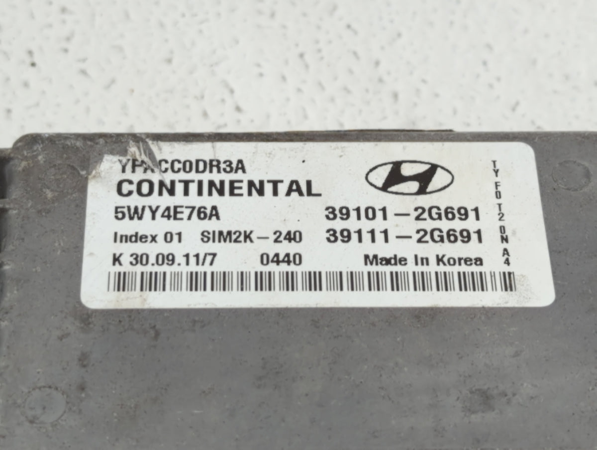2011-2014 Hyundai Sonata PCM Engine Control Computer ECU ECM PCU OEM P/N:39101-2G692 39111-2G690 Fits 2011 2012 2013 2014 OE