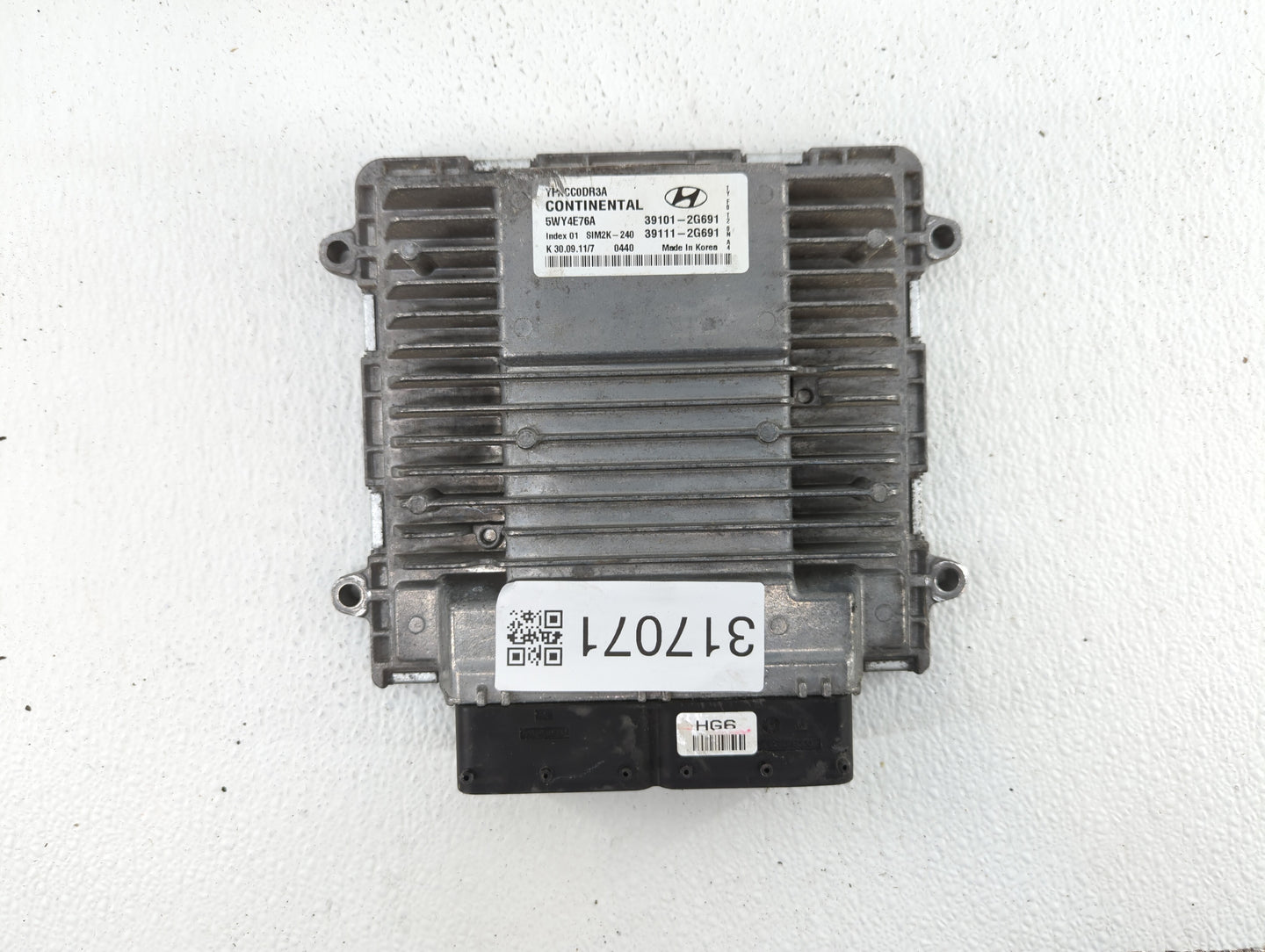 2011-2014 Hyundai Sonata PCM Engine Control Computer ECU ECM PCU OEM P/N:39101-2G692 39111-2G690 Fits Fits 2011 2012 2013 20