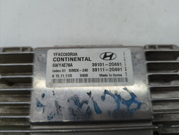 2011-2014 Hyundai Sonata PCM Engine Control Computer ECU ECM PCU OEM P/N:39101-2G692 39111-2G690 Fits Fits 2011 2012 2013 2014 OEM Used Auto Parts