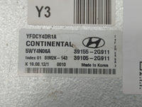 2011-2015 Hyundai Sonata PCM Engine Control Computer ECU ECM PCU OEM P/N:39155-2G916 39105-2G916 Fits OEM Used Auto Parts - 