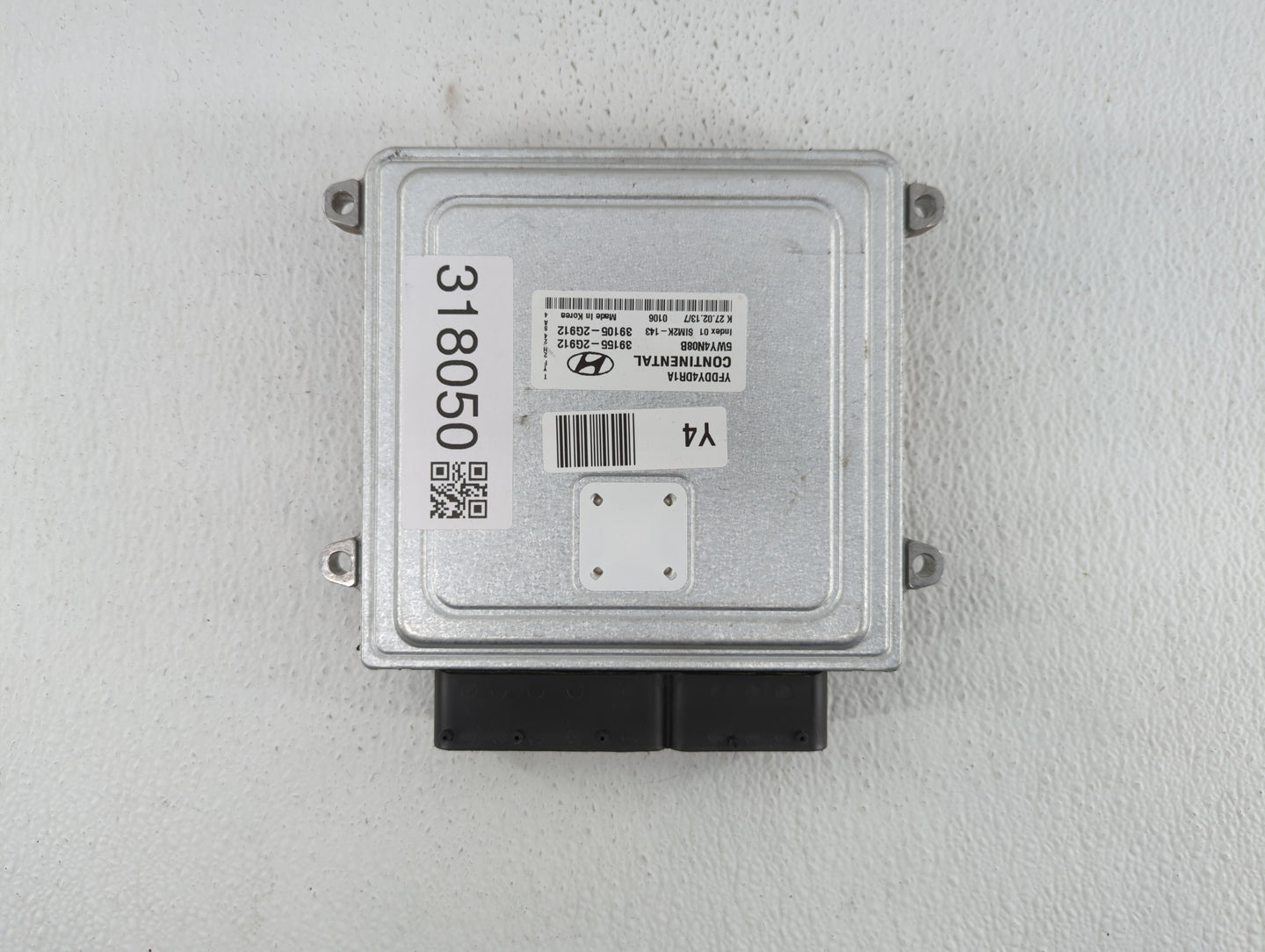 2011-2015 Hyundai Sonata PCM Engine Control Computer ECU ECM PCU OEM P/N:39155-2G916 39105-2G916 Fits OEM Used Auto Parts - 