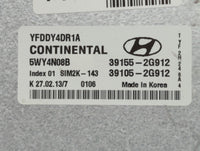 2011-2015 Hyundai Sonata PCM Engine Control Computer ECU ECM PCU OEM P/N:39155-2G916 39105-2G916 Fits OEM Used Auto Parts - 