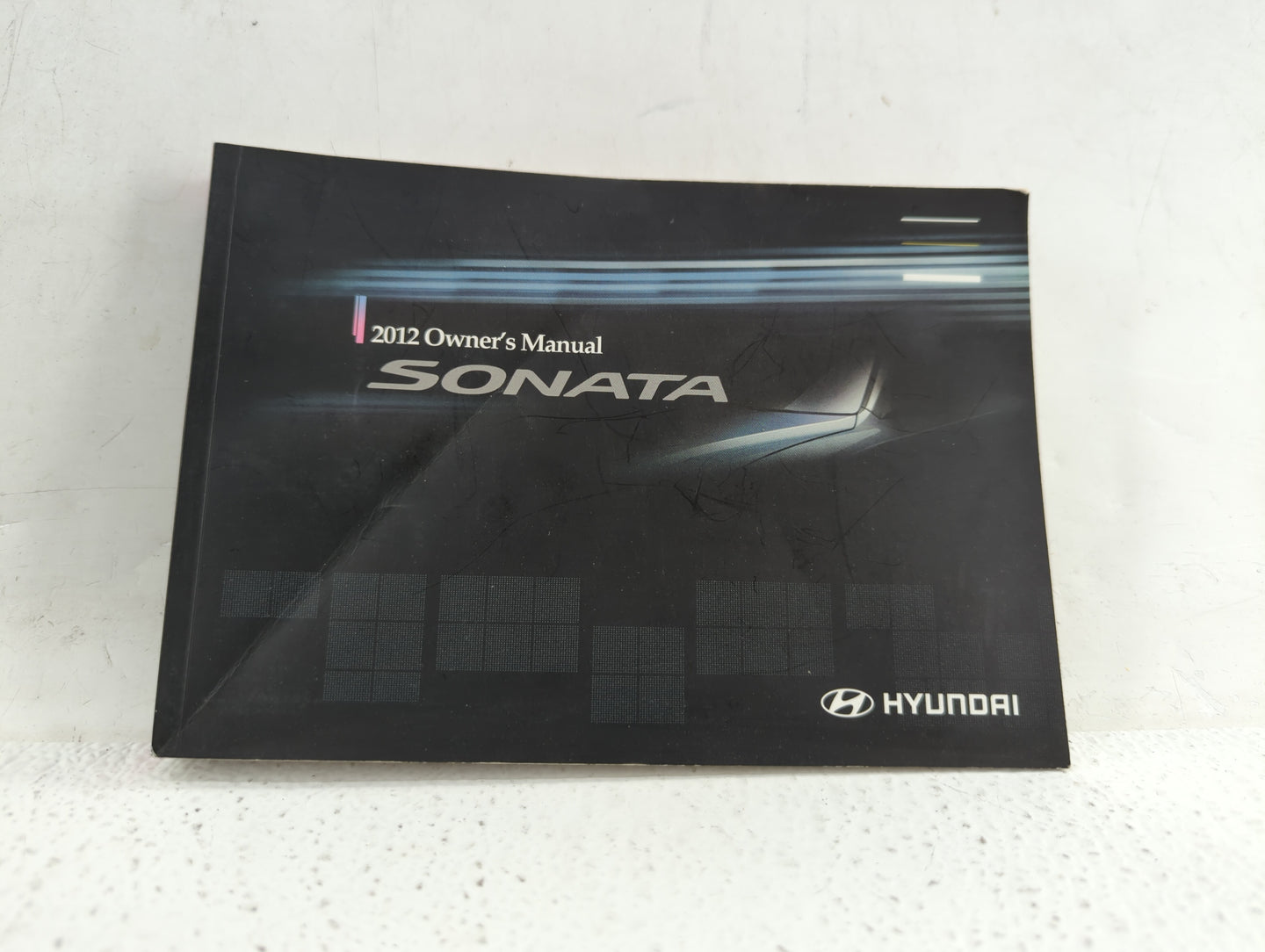 2012 Hyundai Sonata Owners Manual Book Guide P/N:A3SO-EU15A OEM Used Auto Parts - Oemusedautoparts1.com