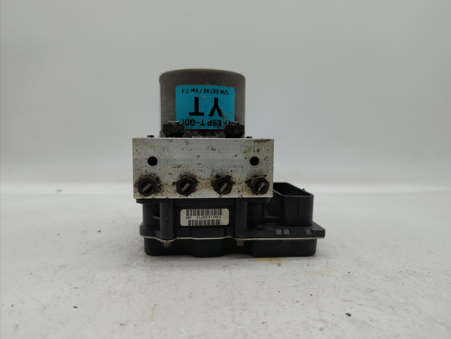 2011-2013 Hyundai Sonata ABS Pump Control Module Replacement P/N:58920-3Q500 Fits Fits 2011 2012 2013 OEM Used Auto Parts - 