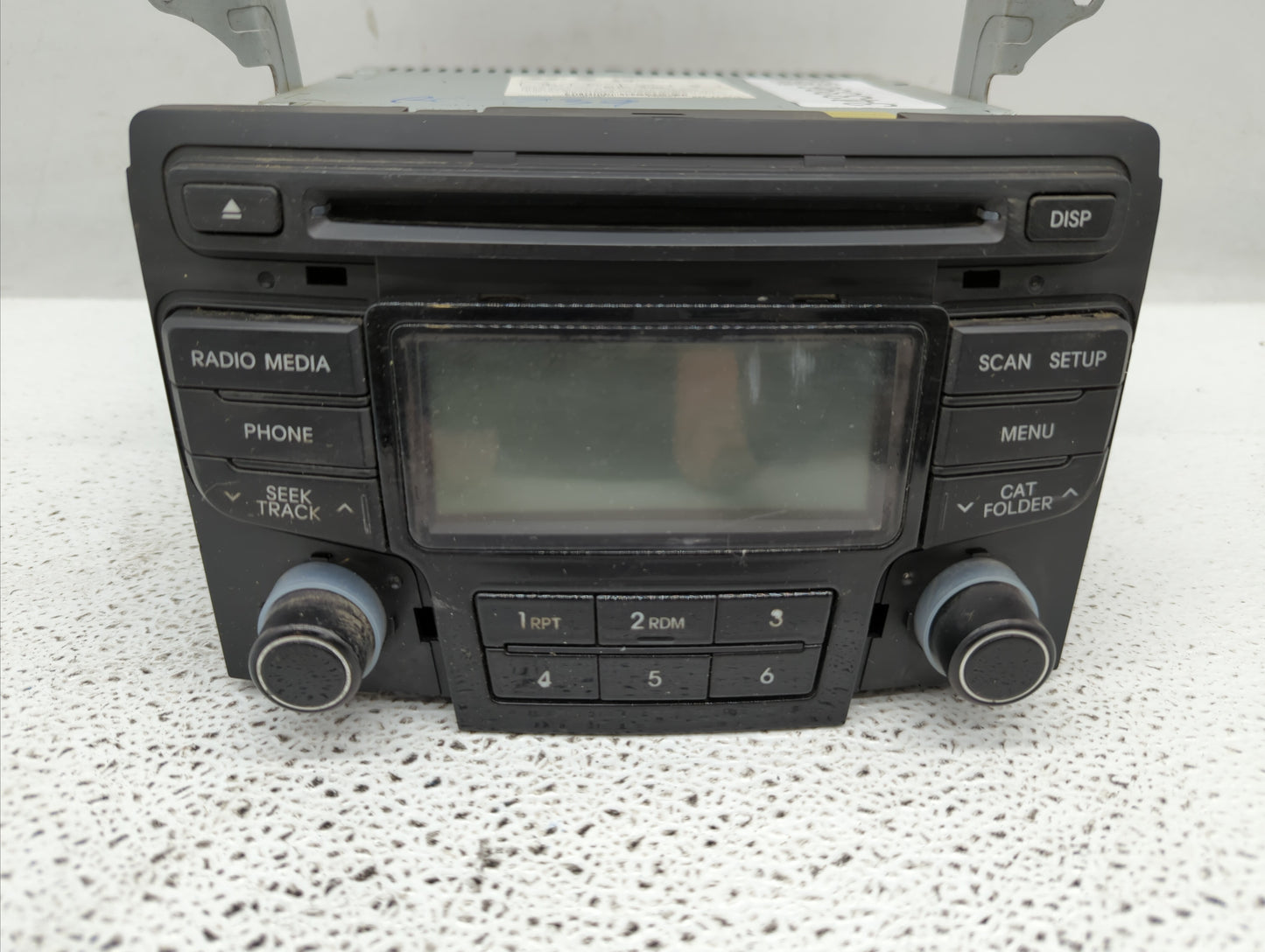 2012-2015 Hyundai Sonata Radio AM FM Cd Player Receiver Replacement P/N:96180-3Q600 96180-3Q700 Fits Fits 2012 2013 2014 201