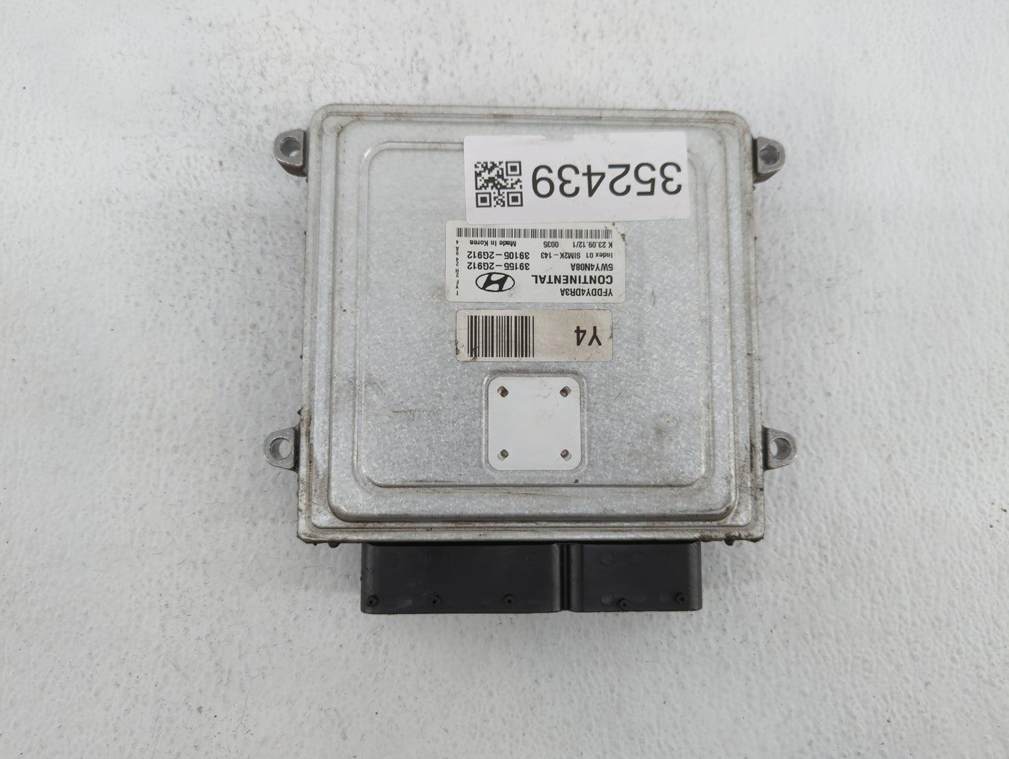 2011-2015 Hyundai Sonata PCM Engine Control Computer ECU ECM PCU OEM P/N:39155-2G912 39155-2G916 Fits OEM Used Auto Parts - 