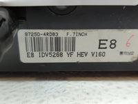 2011-2015 Hyundai Sonata Climate Control Module Temperature AC/Heater Replacement P/N:97250-4RDB3 97250-4RDB4 Fits OEM Used 