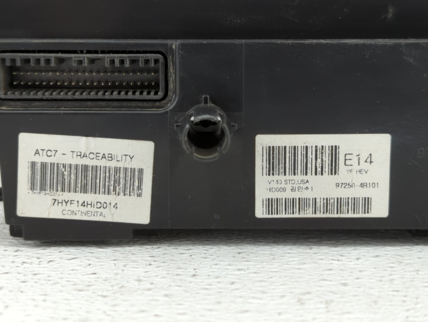 2011-2013 Hyundai Sonata Climate Control Module Temperature AC/Heater Replacement P/N:97250-4RDB4 94510-3Q000 Fits OEM Used 