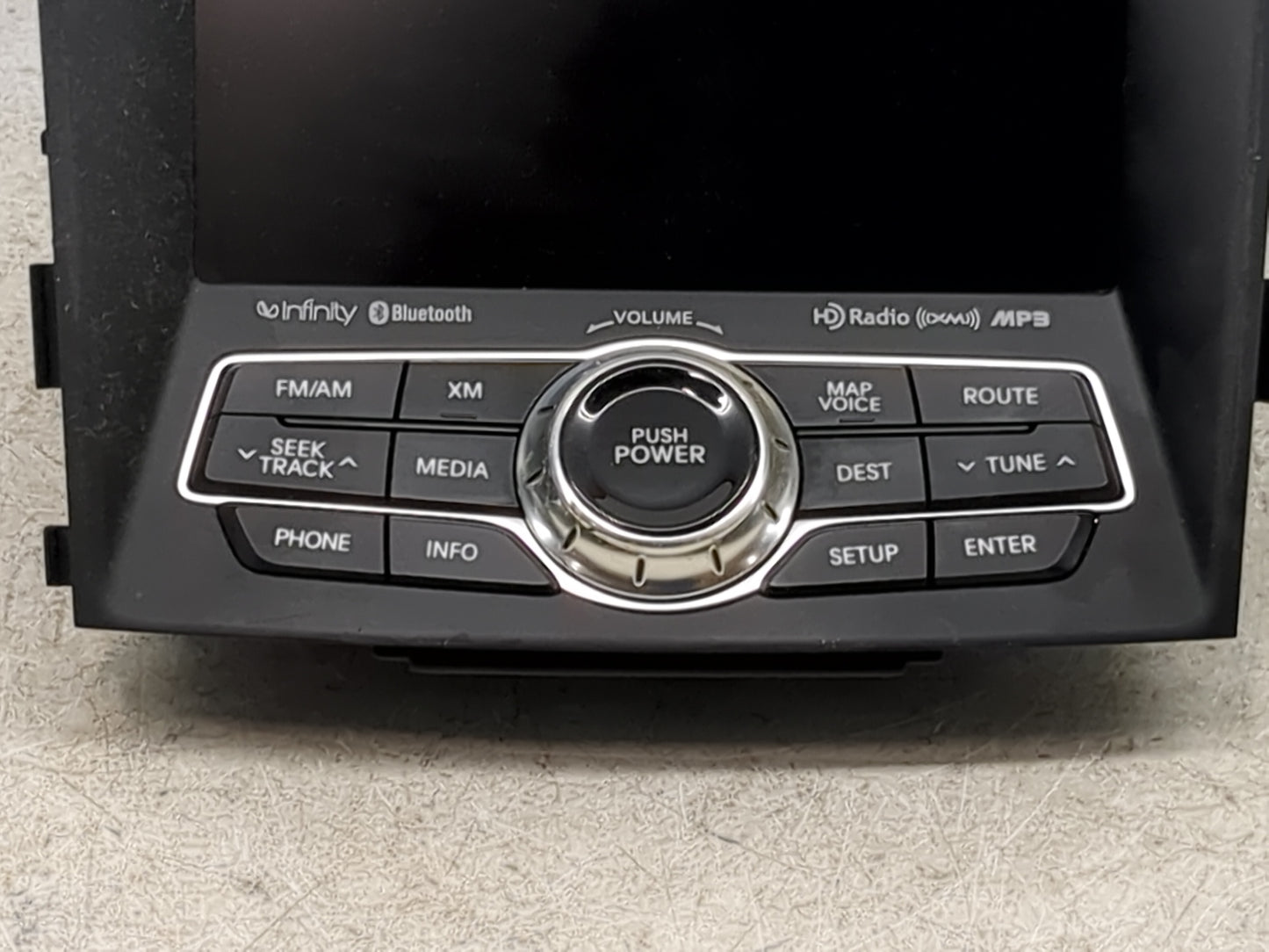 2011-2012 Hyundai Sonata Radio AM FM Cd Player Receiver Replacement P/N:96560-3Q706 Fits Fits 2011 2012 OEM Used Auto Parts 