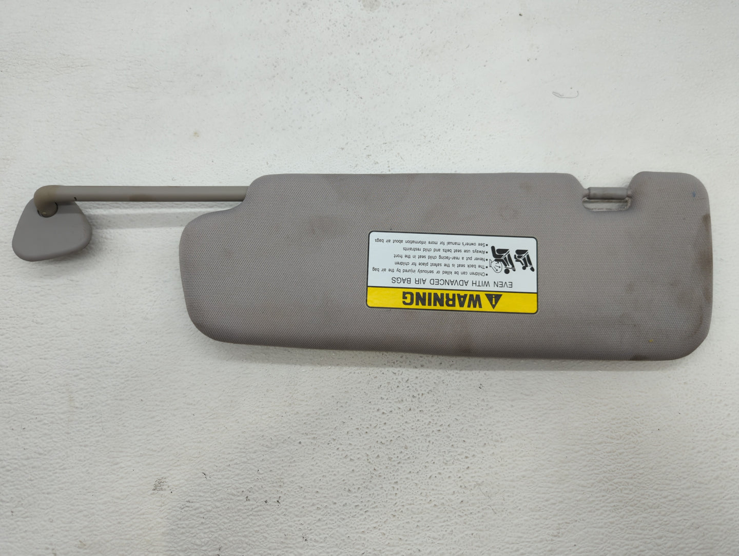 2011-2015 Hyundai Sonata Sun Visor Shade Replacement Passenger Right Mirror Fits Fits 2011 2012 2013 2014 2015 OEM Used Auto