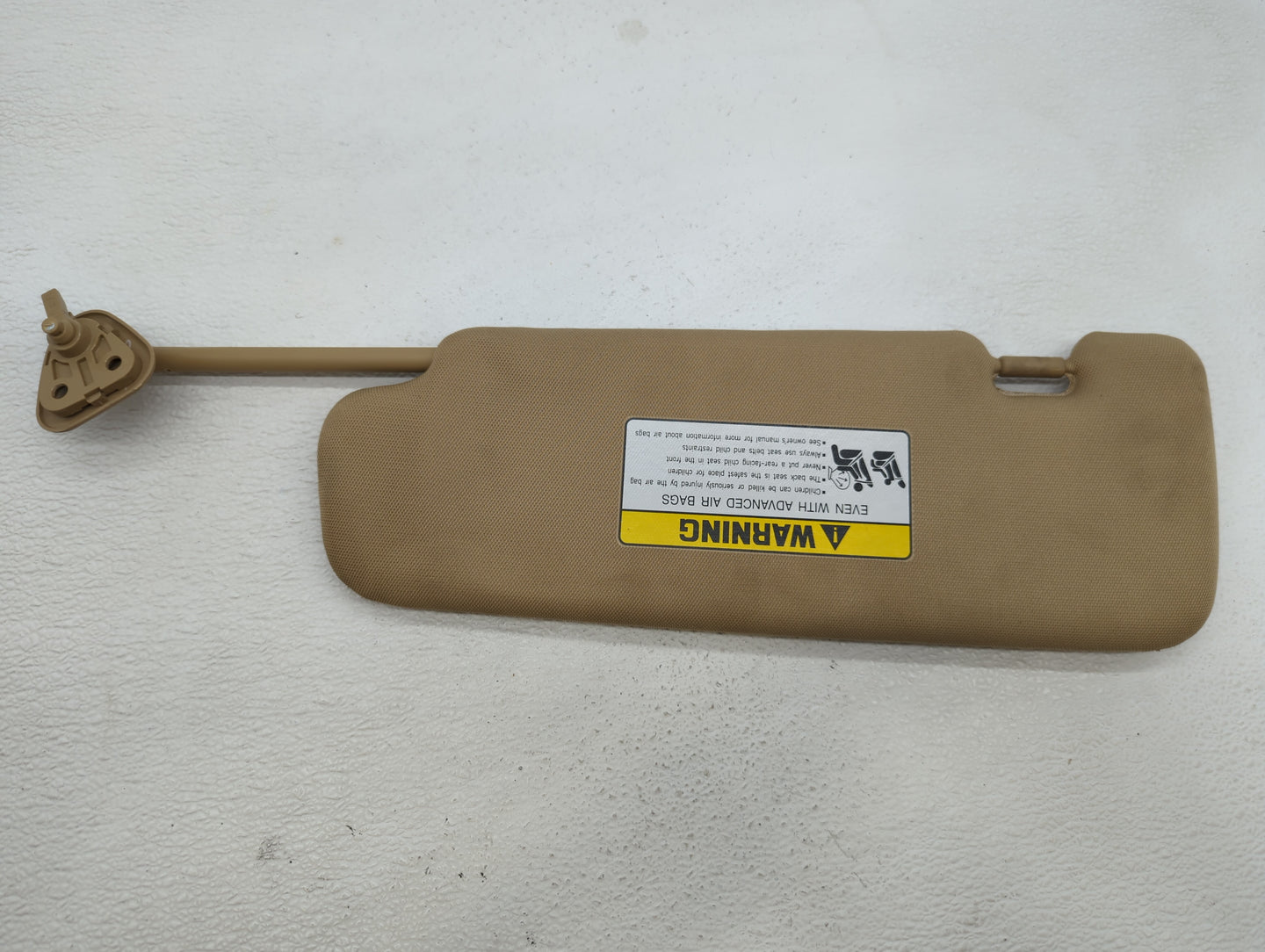 2011-2015 Hyundai Sonata Sun Visor Shade Replacement Passenger Right Mirror Fits Fits 2011 2012 2013 2014 2015 OEM Used Auto