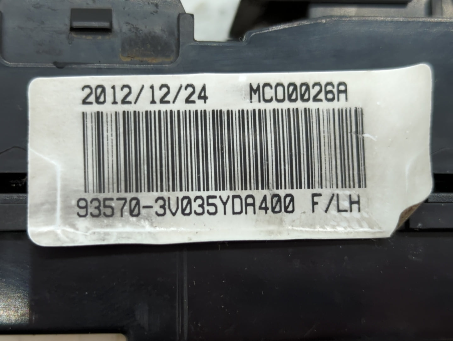 2011-2015 Hyundai Sonata Master Power Window Switch Replacement Driver Side Left Fits Fits 2011 2012 2013 2014 2015 OEM Used