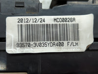2011-2015 Hyundai Sonata Master Power Window Switch Replacement Driver Side Left Fits Fits 2011 2012 2013 2014 2015 OEM Used