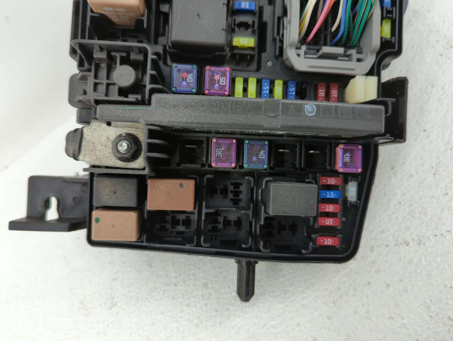 2011-2014 Hyundai Sonata Fusebox Fuse Box Panel Relay Module P/N:VS912003Q103M0 VS912003Q094YB Fits Fits 2011 2012 2013 2014