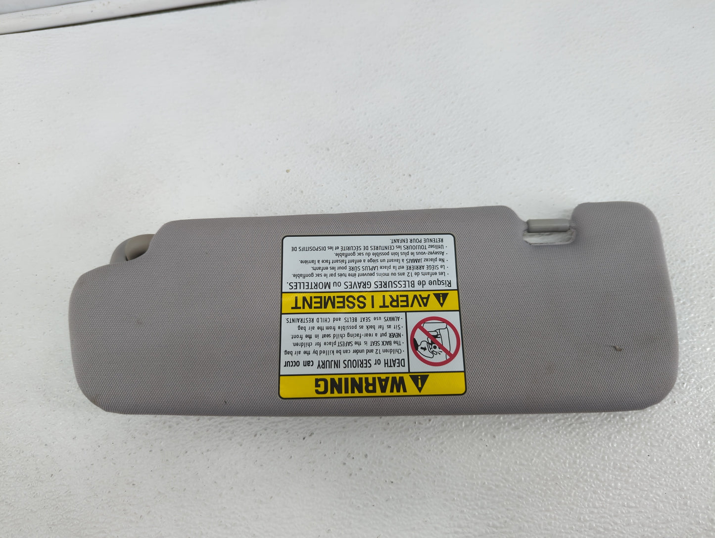 2011-2015 Hyundai Sonata Sun Visor Shade Replacement Passenger Right Mirror Fits Fits 2011 2012 2013 2014 2015 OEM Used Auto