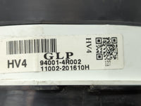 2011-2015 Hyundai Sonata Instrument Cluster Speedometer Gauges P/N:94001-4R001 94001-4R002 Fits Fits 2011 2012 2013 2014 201