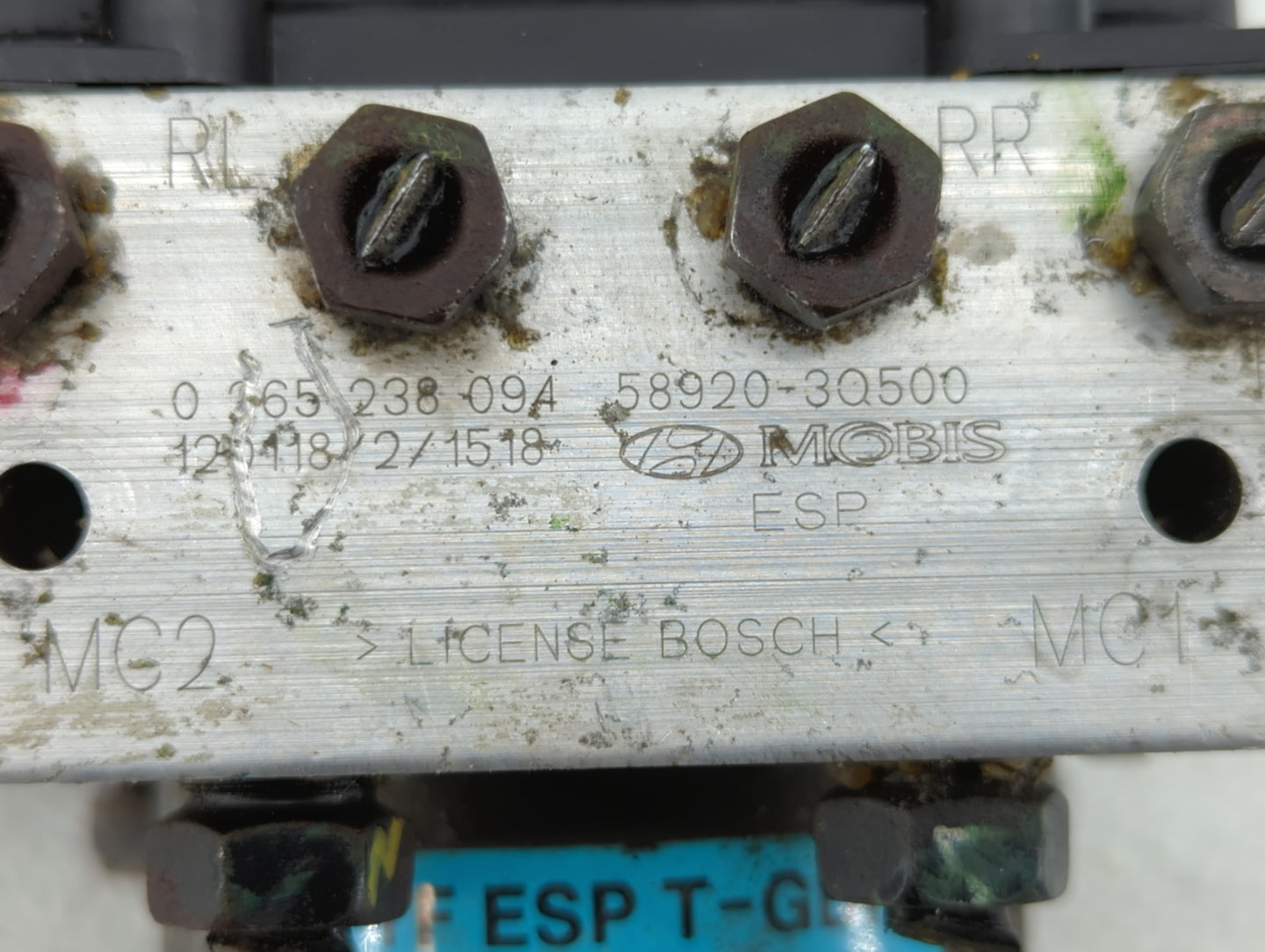 2011-2013 Hyundai Sonata ABS Pump Control Module Replacement P/N:58920-3Q500 3451-6862872-01, 58920-3S400 Fits Fits 2011 201