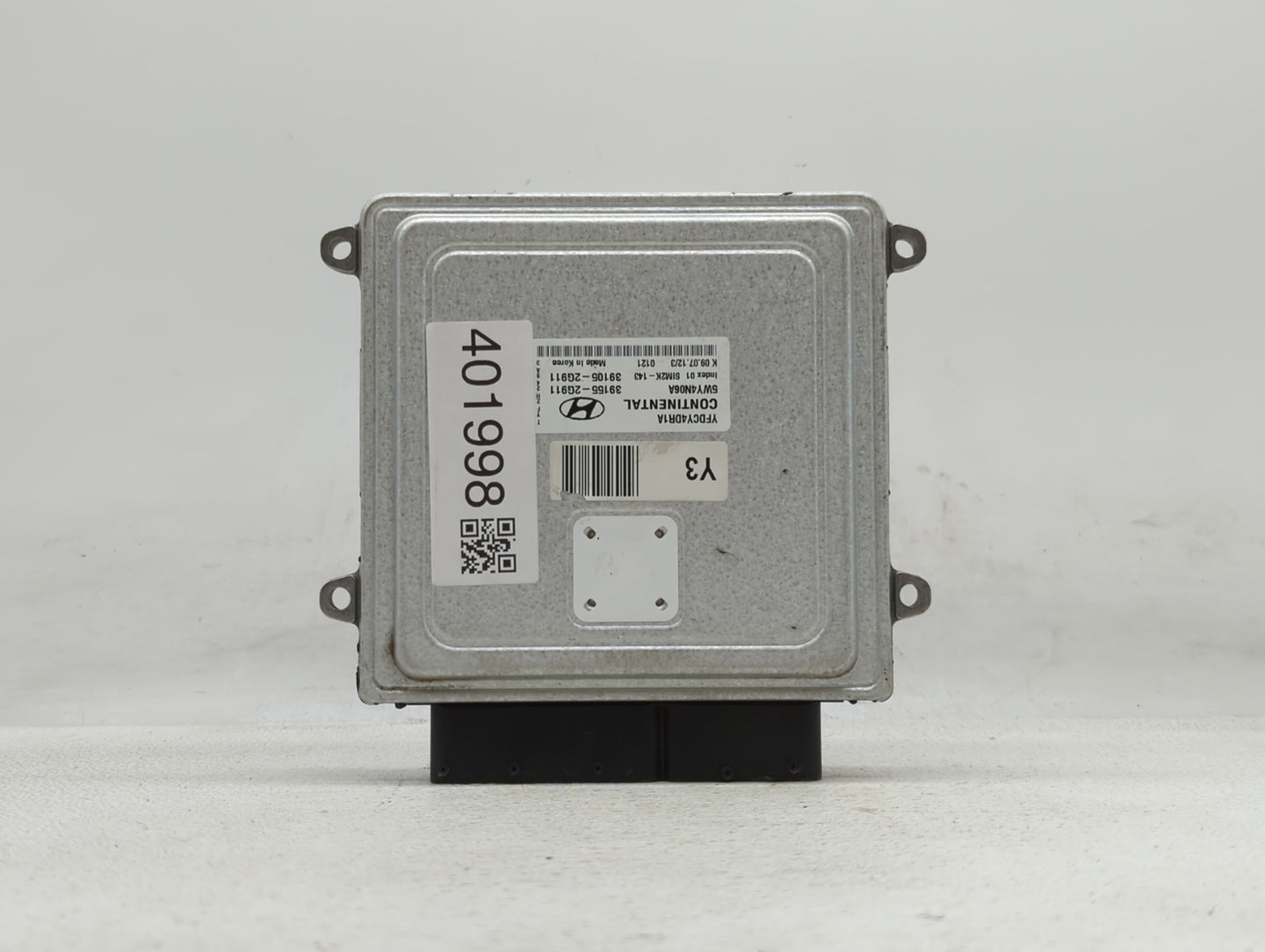 2011-2015 Hyundai Sonata PCM Engine Control Computer ECU ECM PCU OEM P/N:39105-2G910 39155-2G910 Fits OEM Used Auto Parts - 