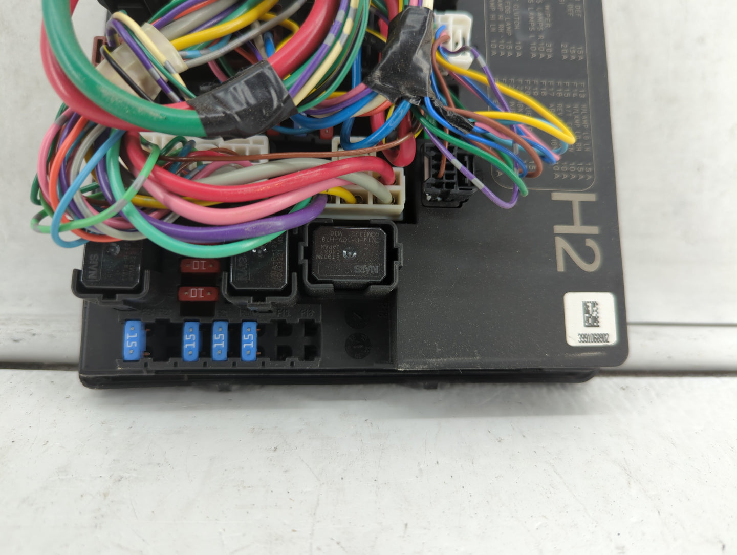 2011-2012 Hyundai Sonata Fusebox Fuse Box Panel Relay Module P/N:284B7 3RA1B 91200-4R012, 91200-4R014 Fits Fits 2011 2012 OE