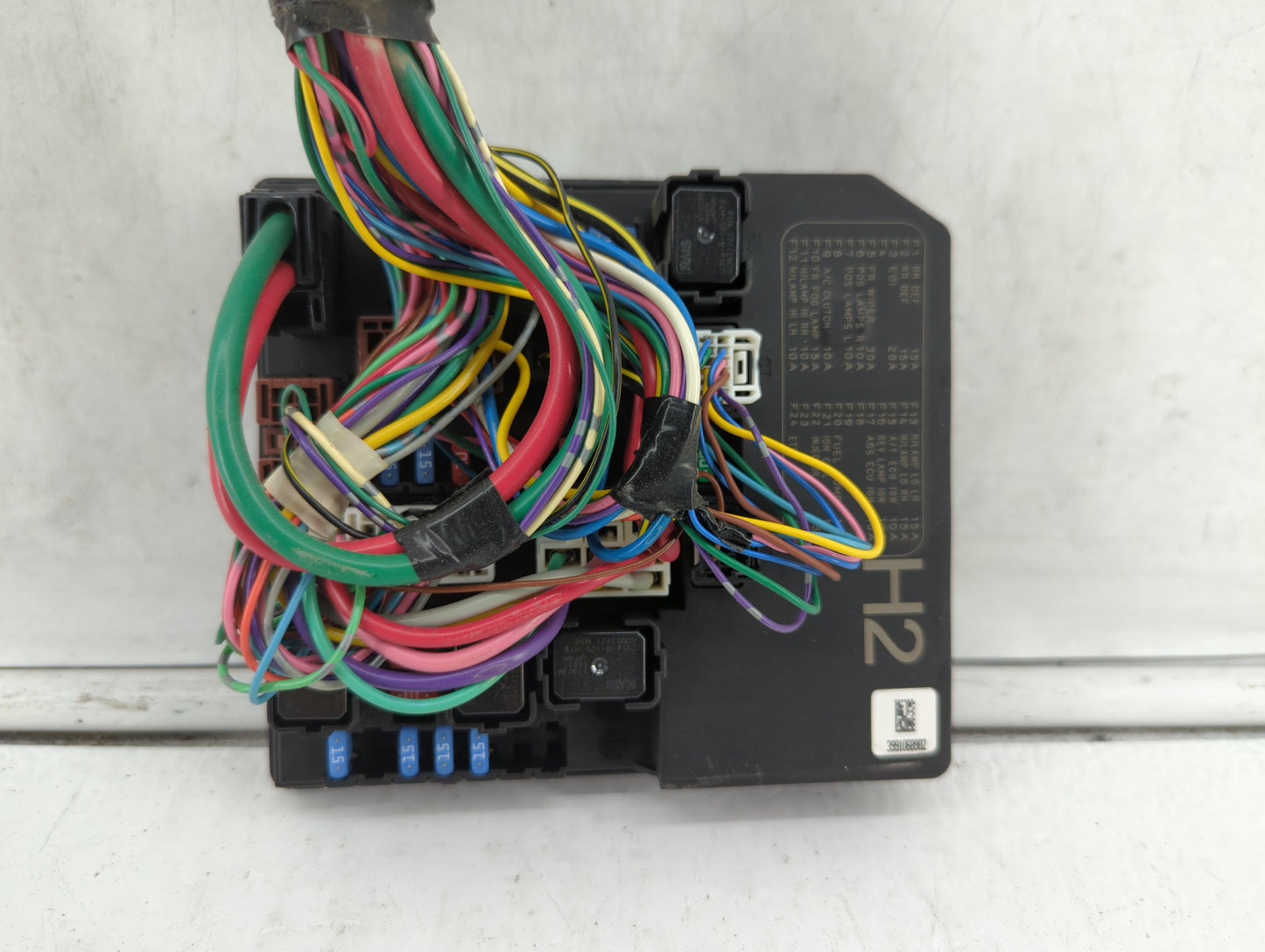 2011-2012 Hyundai Sonata Fusebox Fuse Box Panel Relay Module P/N:284B7 3RA1B 91200-4R012, 91200-4R014 Fits Fits 2011 2012 OE