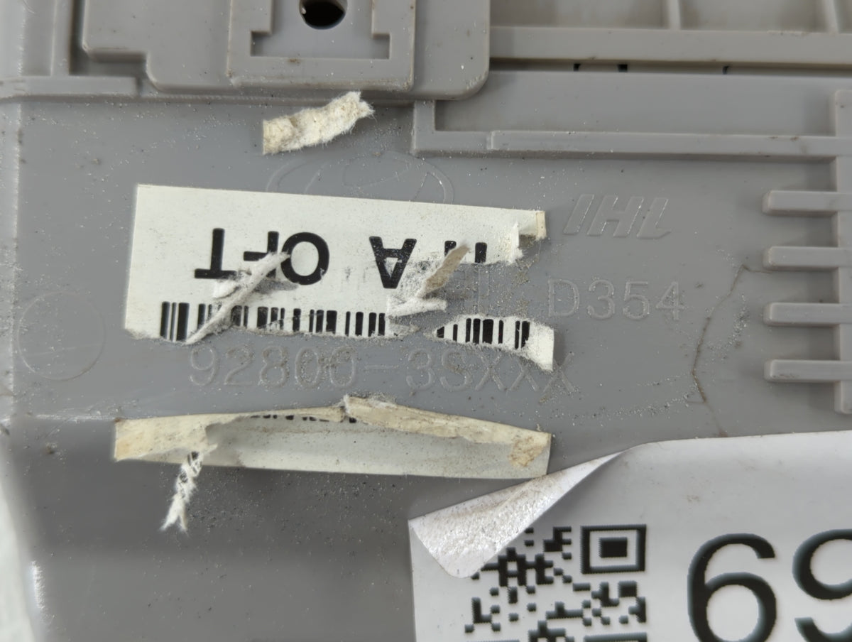 2011-2015 Hyundai Sonata Overhead Roof Console Interior Dome Light Grey 409569 - Oemusedautoparts1.com