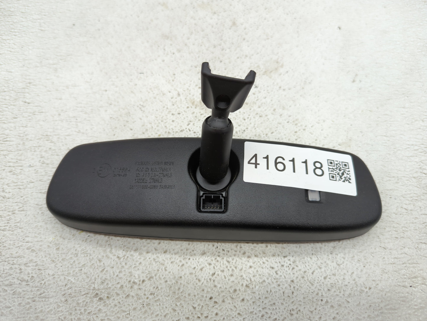 2011-2019 Hyundai Sonata Interior Rear View Mirror Replacement OEM P/N:A047396 4112A-TLMHL4 Fits OEM Used Auto Parts - Oemus