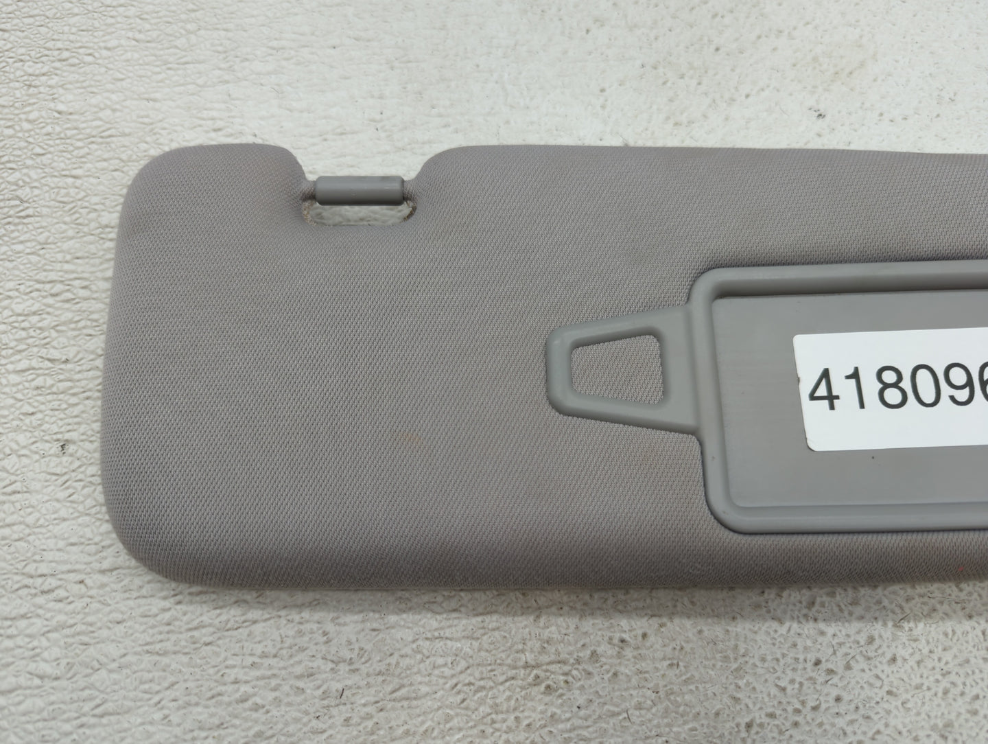 2012-2014 Hyundai Sonata Sun Visor Shade Replacement Passenger Right Mirror Fits Fits 2012 2013 2014 OEM Used Auto Parts - O